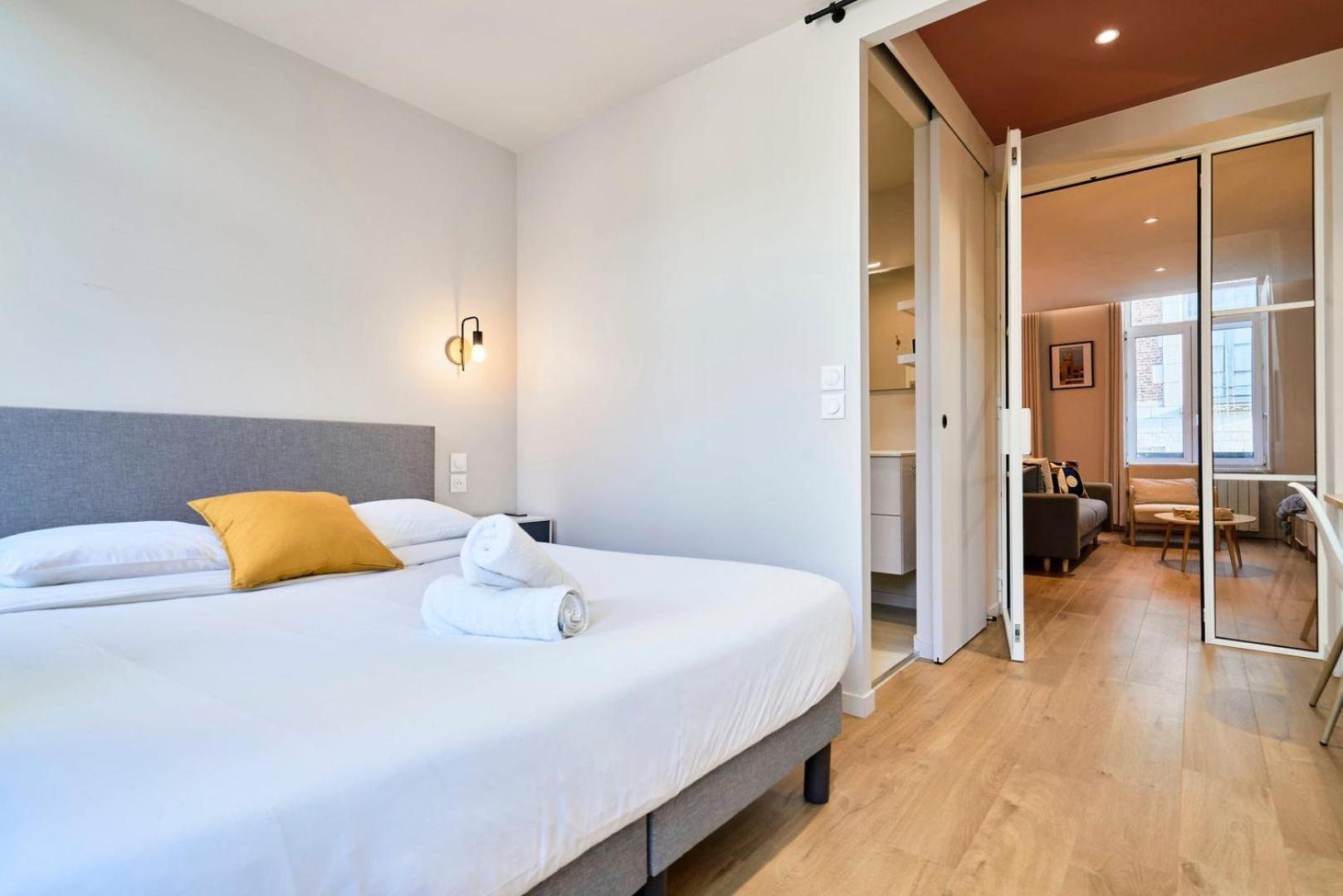 Apartment With Parking In The Heart Of Old Lille Zewnętrze zdjęcie