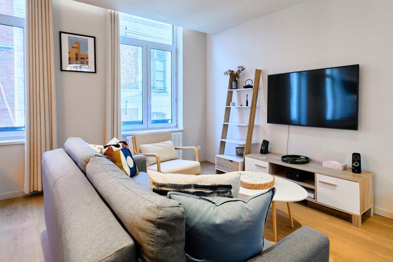 Apartment With Parking In The Heart Of Old Lille Zewnętrze zdjęcie