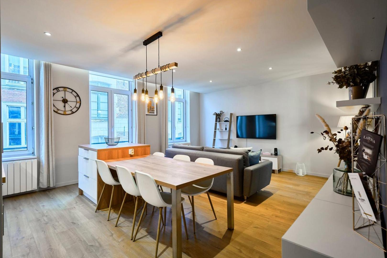 Apartment With Parking In The Heart Of Old Lille Zewnętrze zdjęcie