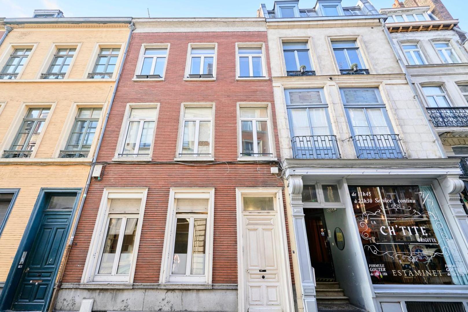 Apartment With Parking In The Heart Of Old Lille Zewnętrze zdjęcie